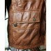 Robin Hood Luxury Brown Veg Tanned Leather Jacket