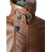 Robin Hood Luxury Brown Veg Tanned Leather Jacket