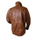 Robin Hood Luxury Brown Veg Tanned Leather Jacket